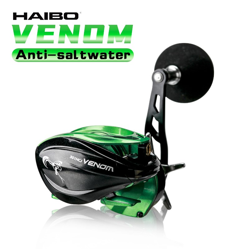 Ice Fishing Reel - HAIBO-Anti-Saltwater Fishing Reel, Baitcasting Reel, Placa