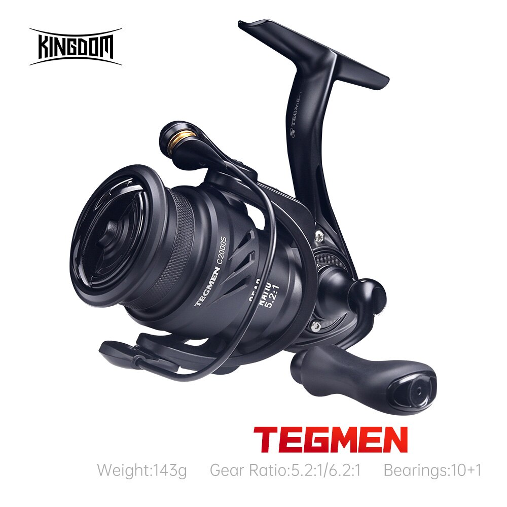 Kingdom Tegmen Spinning Fishin - Surf Reel avaliação e preço