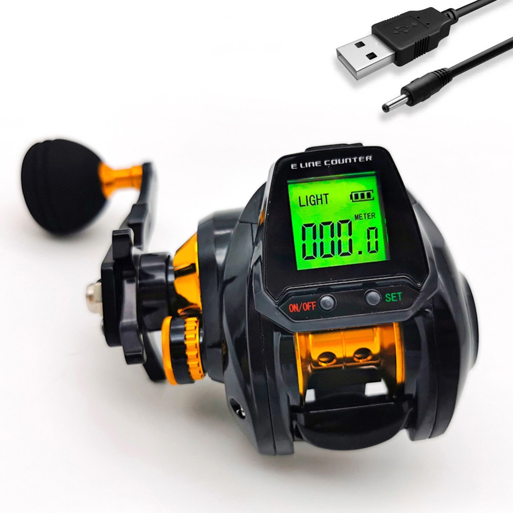 Lembrete de gancho digital car - Trolling Reel avaliação e preço