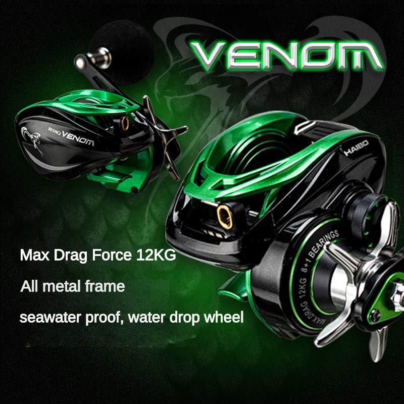 HAIBO-Anti-Saltwater Fishing R - Ice Fishing Reel avaliação e preço