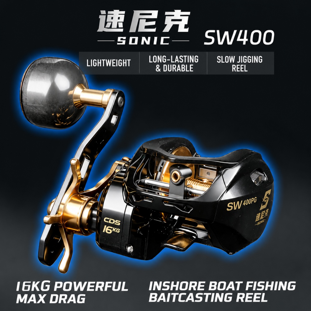 Carretilha de Pesca Offshore p - Trolling Reel avaliação e preço