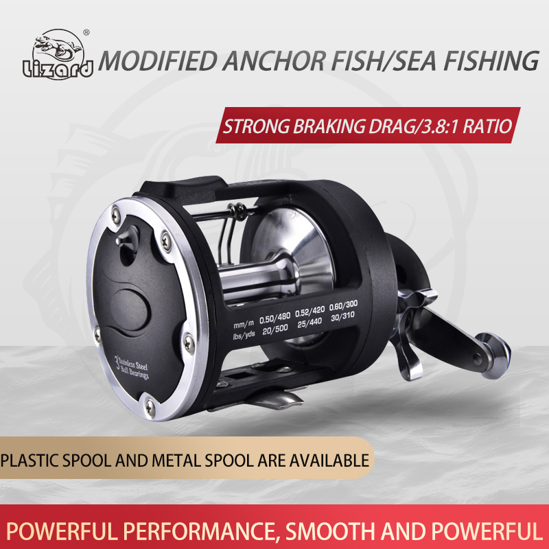 Carretilha de Pesca Lizard TSS - Surf Reel avaliação e preço