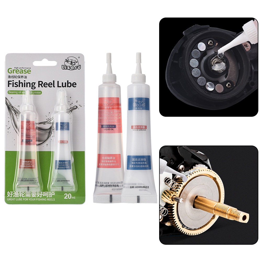 Carretel de pesca graxa carret - Reel Lubricant avaliação e preço
